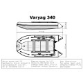 Лодка ПВХ Varyag (Варяг) 340 в Ачинске Лодка ПВХ Varyag (Варяг) 340 в Ачинске