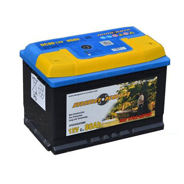 Тяговый аккумулятор для лодочного электромотора Minn Kota MK-SCS-80 в Ачинске