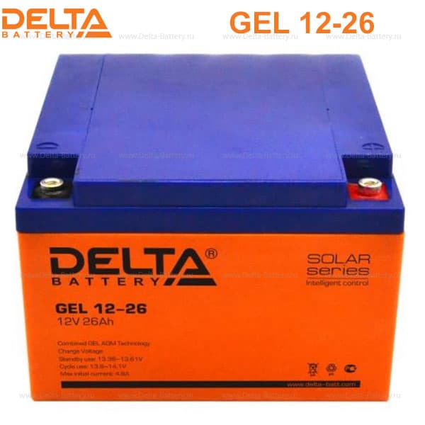 Аккумуляторная батарея Delta GEL 12-26 в Ачинске