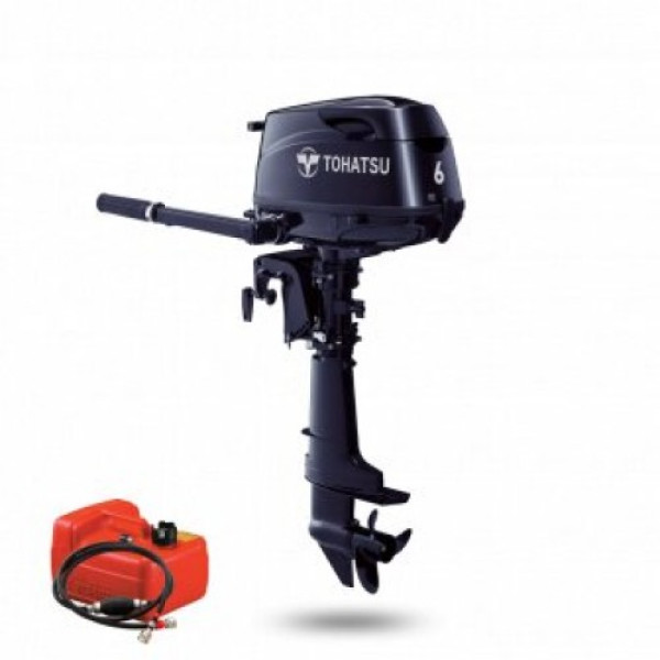 Лодочный мотор Tohatsu MFS 6 D S-S выносной бак 12 литров в Ачинске